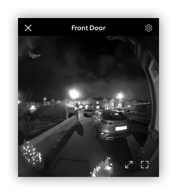 Original doorbell camera footage